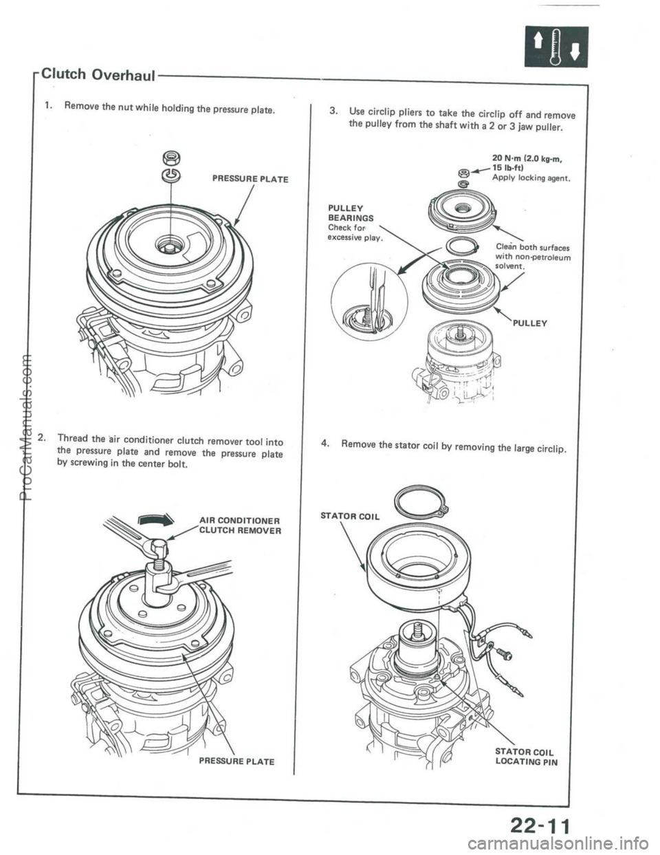 ACURA INTEGRA 1986  Service Repair Manual ProCarManuals.com 
