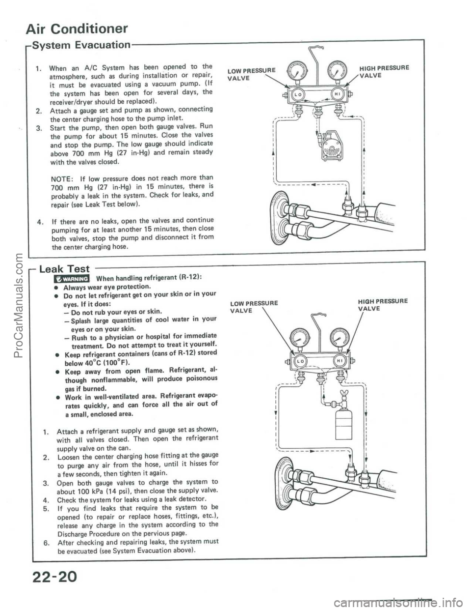ACURA INTEGRA 1986  Service Repair Manual ProCarManuals.com 