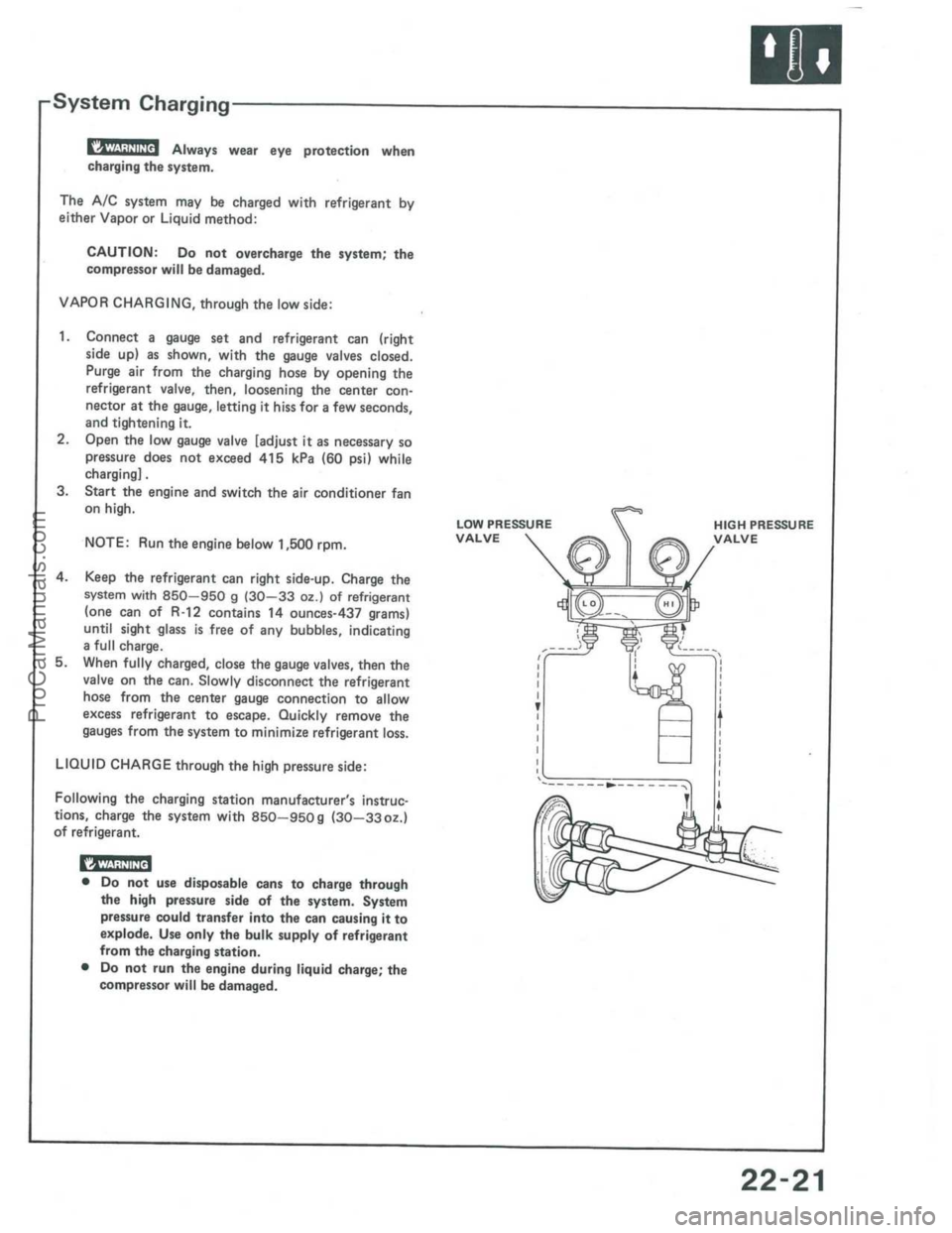 ACURA INTEGRA 1986  Service Repair Manual ProCarManuals.com 