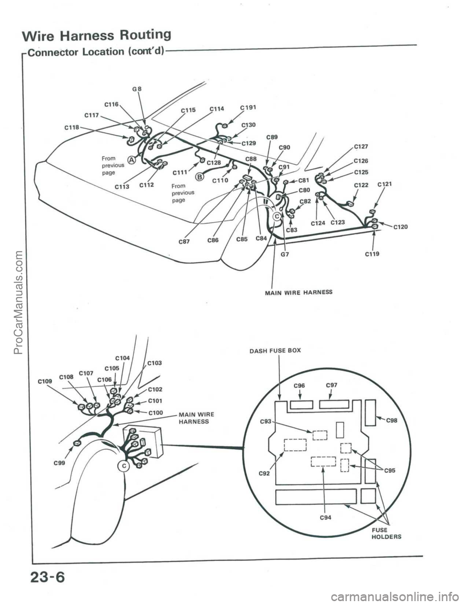 ACURA INTEGRA 1986  Service Repair Manual ProCarManuals.com 