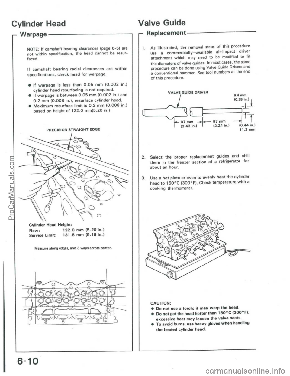 ACURA INTEGRA 1986  Service Workshop Manual ProCarManuals.com 