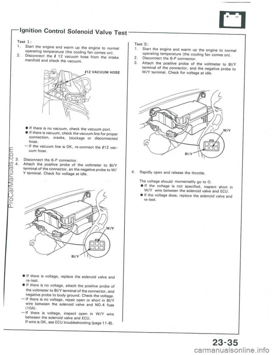 ACURA INTEGRA 1986  Service Repair Manual ProCarManuals.com 
