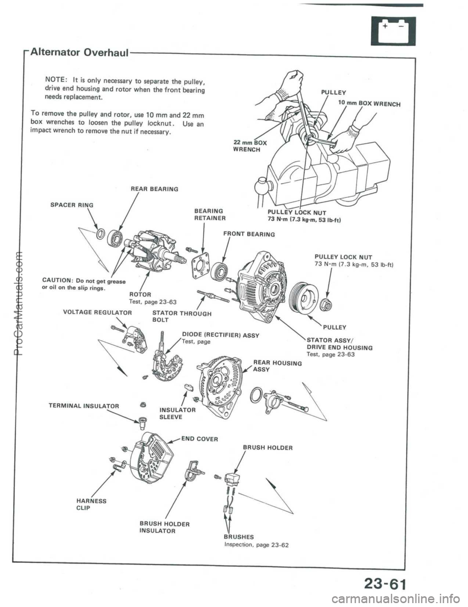 ACURA INTEGRA 1986  Service Repair Manual ProCarManuals.com 