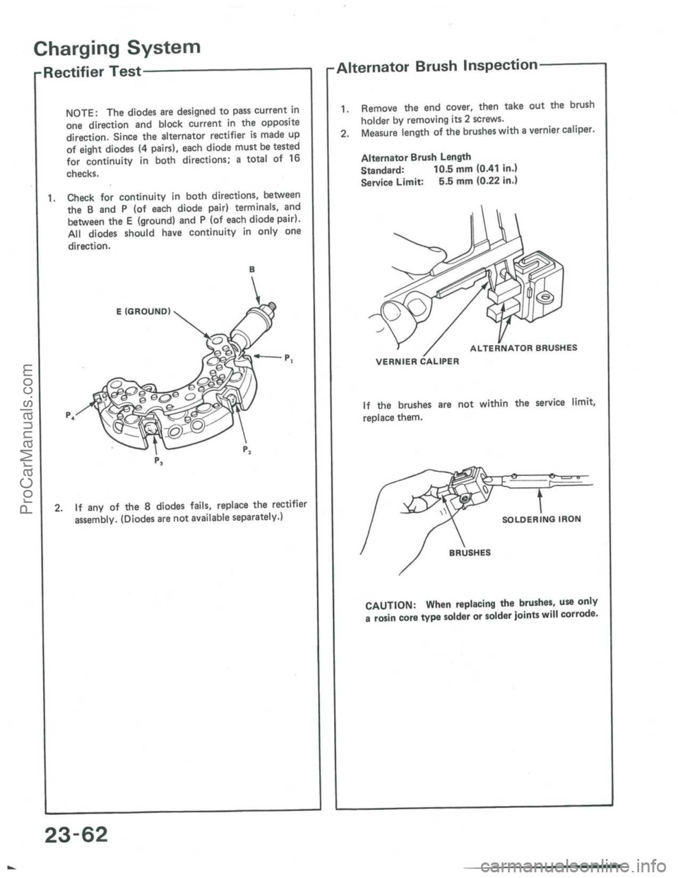 ACURA INTEGRA 1986  Service Repair Manual ProCarManuals.com 