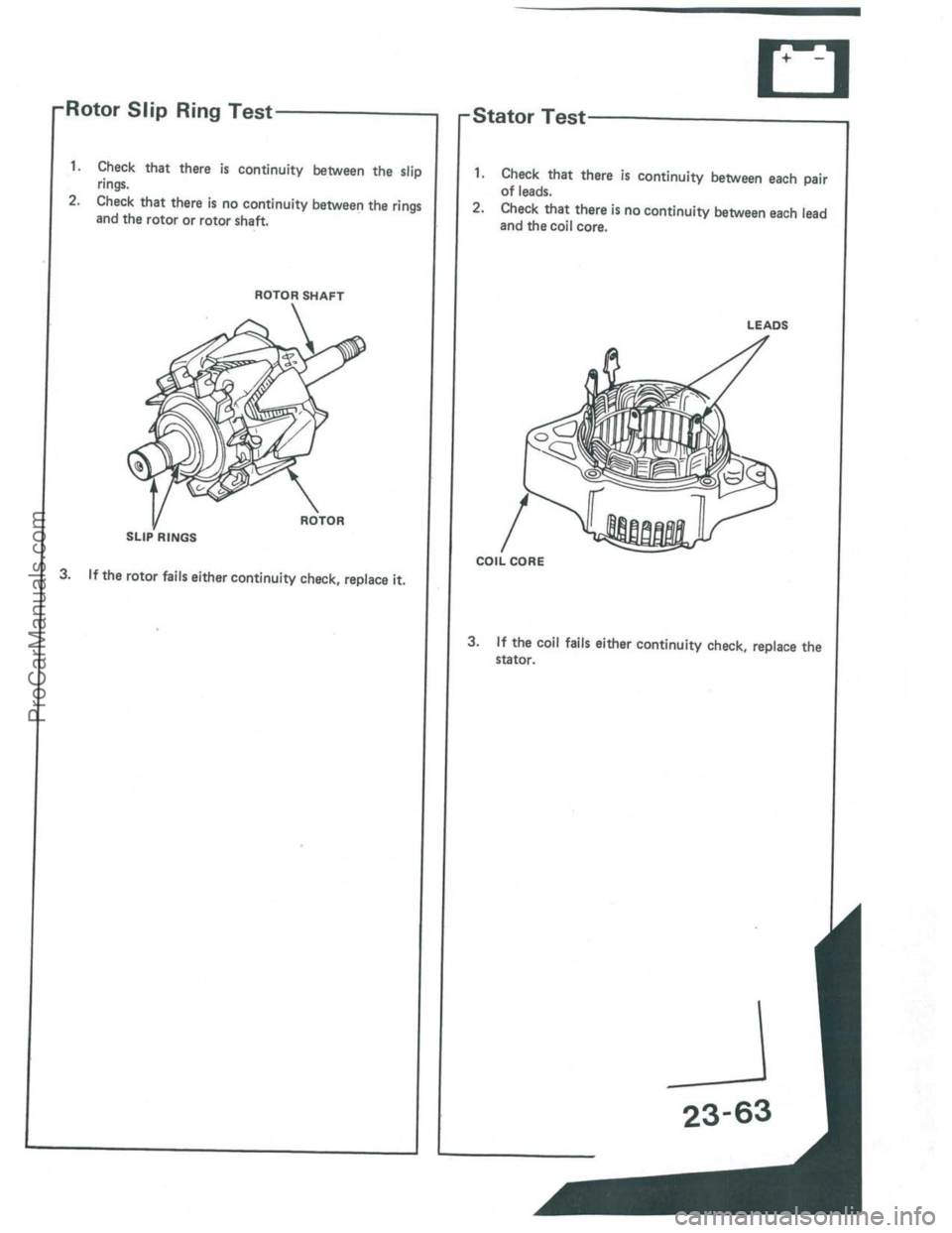 ACURA INTEGRA 1986  Service Repair Manual ProCarManuals.com 
