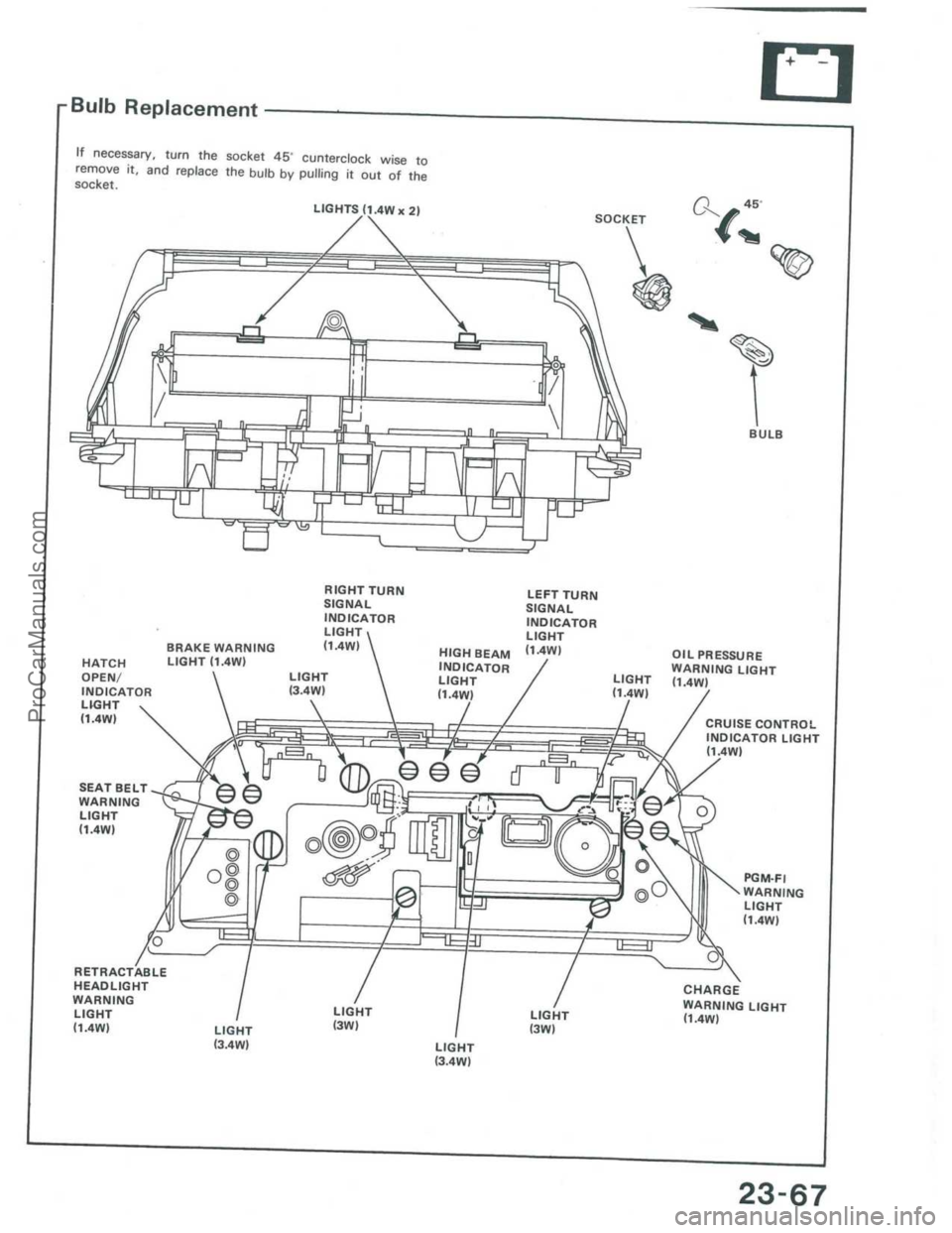 ACURA INTEGRA 1986  Service Repair Manual ProCarManuals.com 