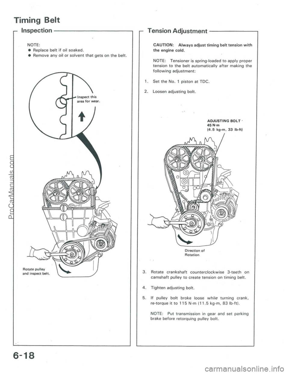 ACURA INTEGRA 1986  Service Manual PDF ProCarManuals.com 