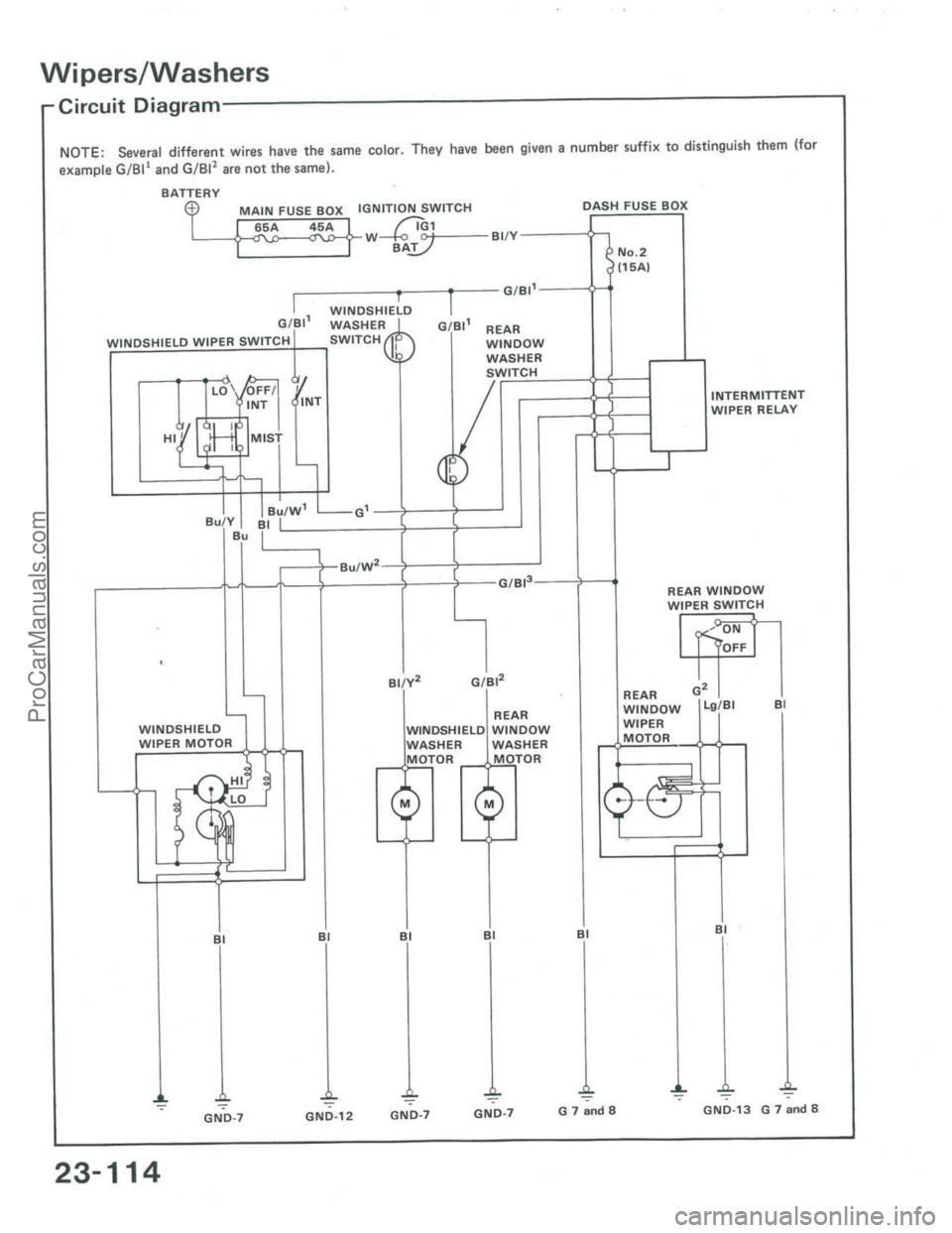 ACURA INTEGRA 1986 Service Repair Manual ProCarManuals.com ACURA INTEGRA 1986 Service Repair Manual ProCarManuals.com