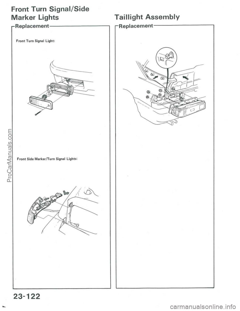 ACURA INTEGRA 1986  Service Repair Manual ProCarManuals.com 