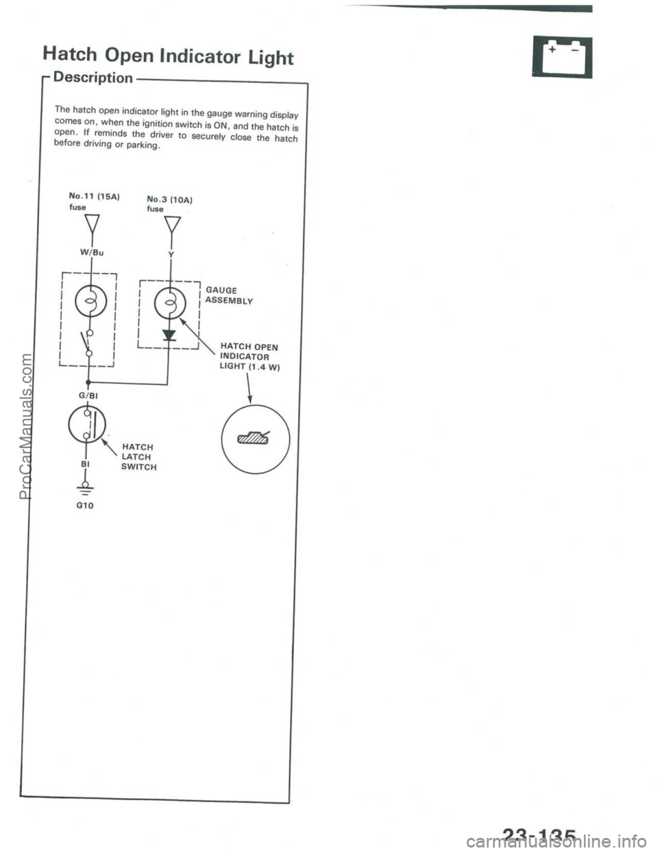 ACURA INTEGRA 1986  Service Repair Manual ProCarManuals.com 