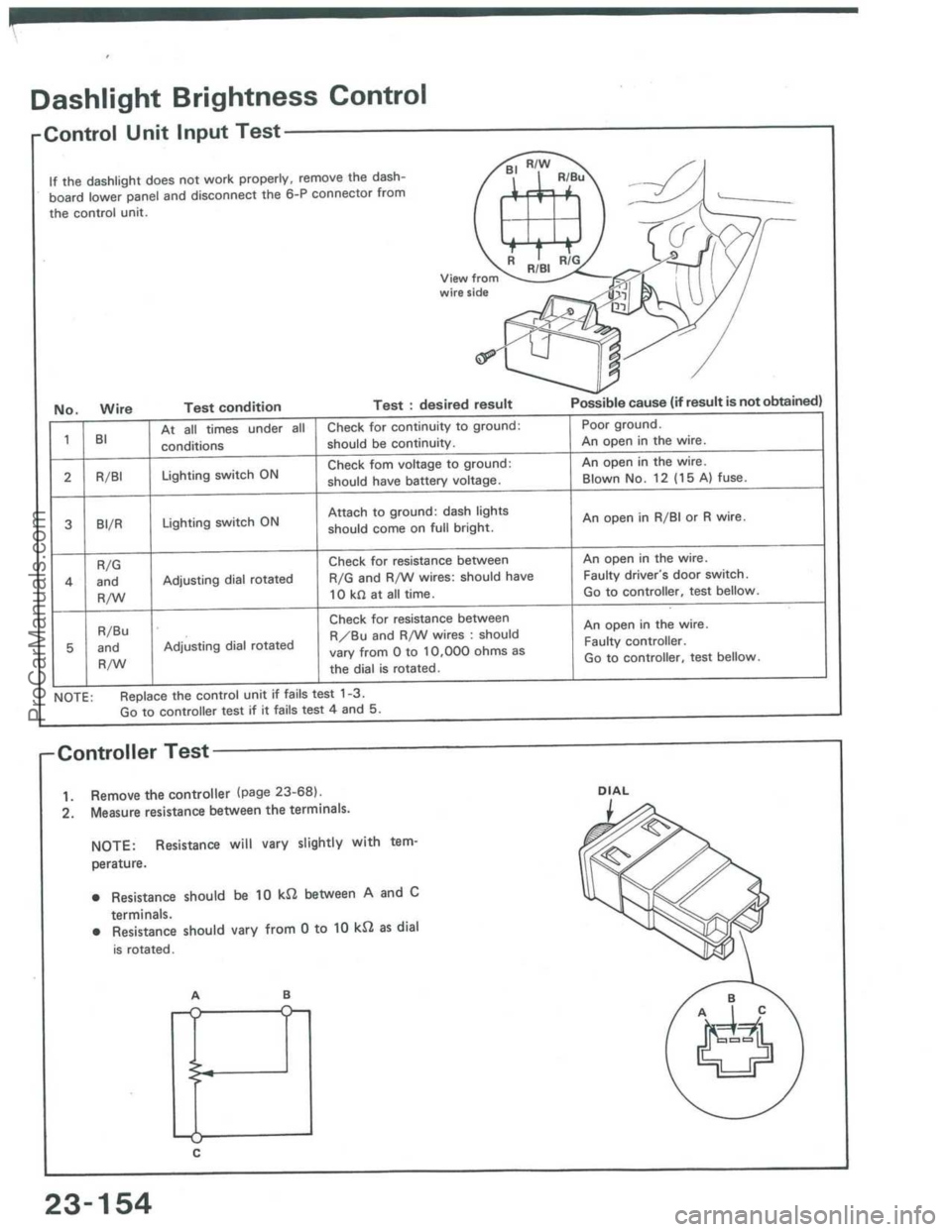 ACURA INTEGRA 1986 Service Repair Manual ProCarManuals.com ACURA INTEGRA 1986 Service Repair Manual ProCarManuals.com