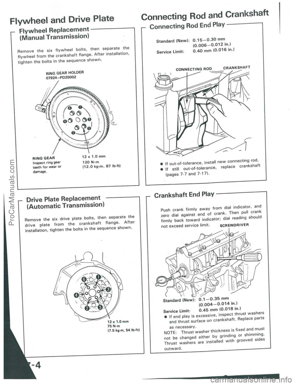 ACURA INTEGRA 1986  Service Manual PDF ProCarManuals.com 