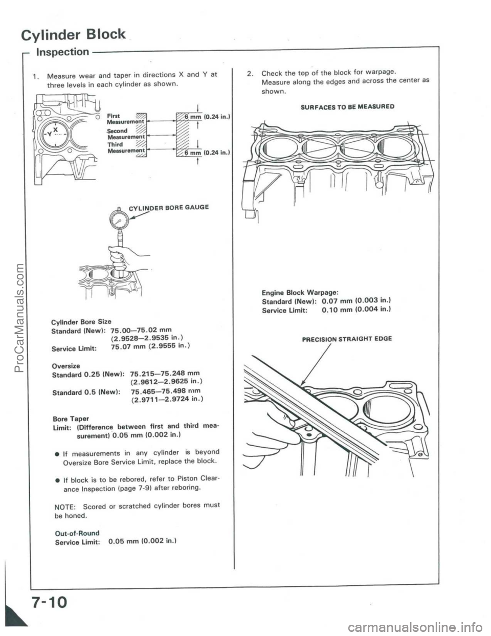 ACURA INTEGRA 1986  Service Manual PDF ProCarManuals.com 