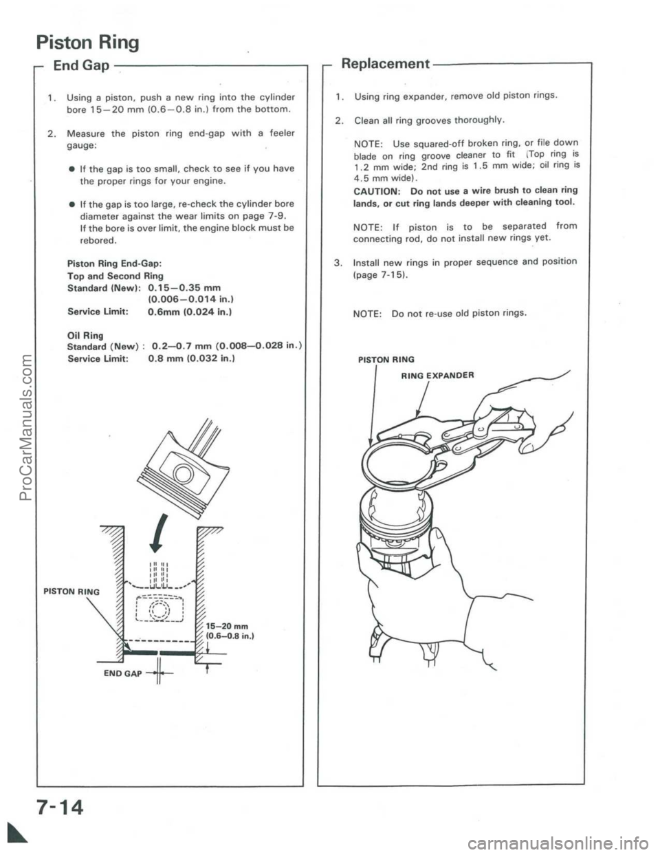 ACURA INTEGRA 1986  Service Manual PDF ProCarManuals.com 