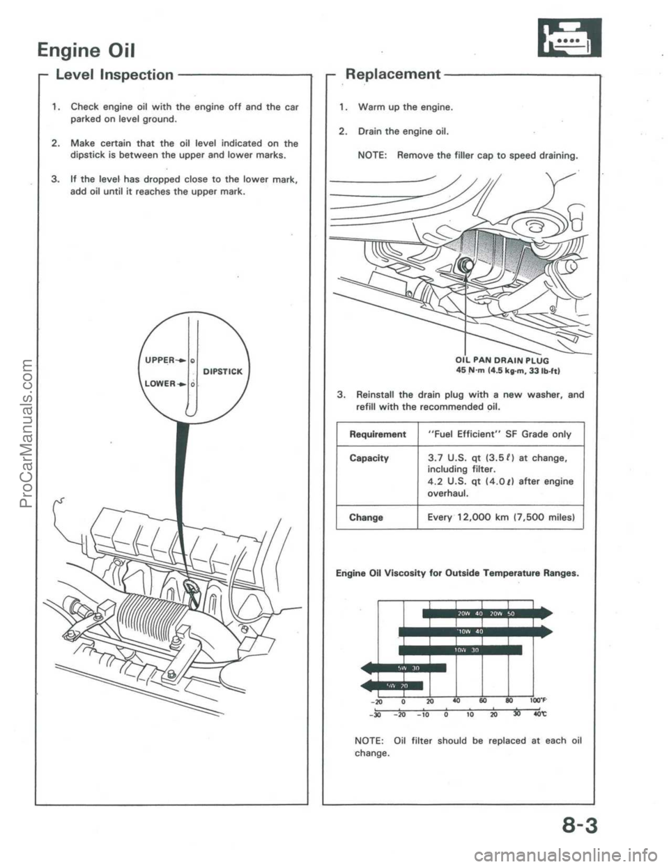 ACURA INTEGRA 1986  Service Manual Online ProCarManuals.com 