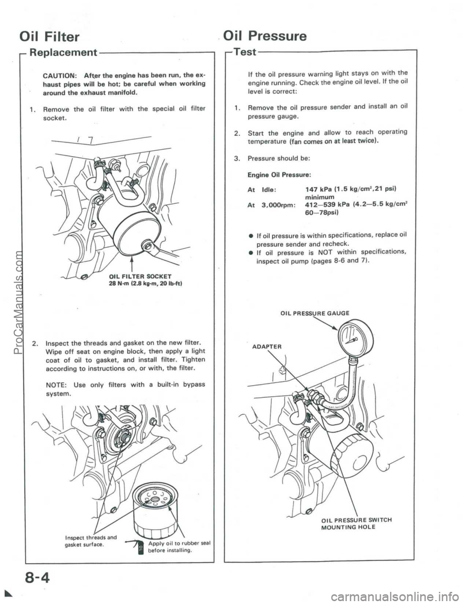 ACURA INTEGRA 1986  Service Manual Online ProCarManuals.com 
