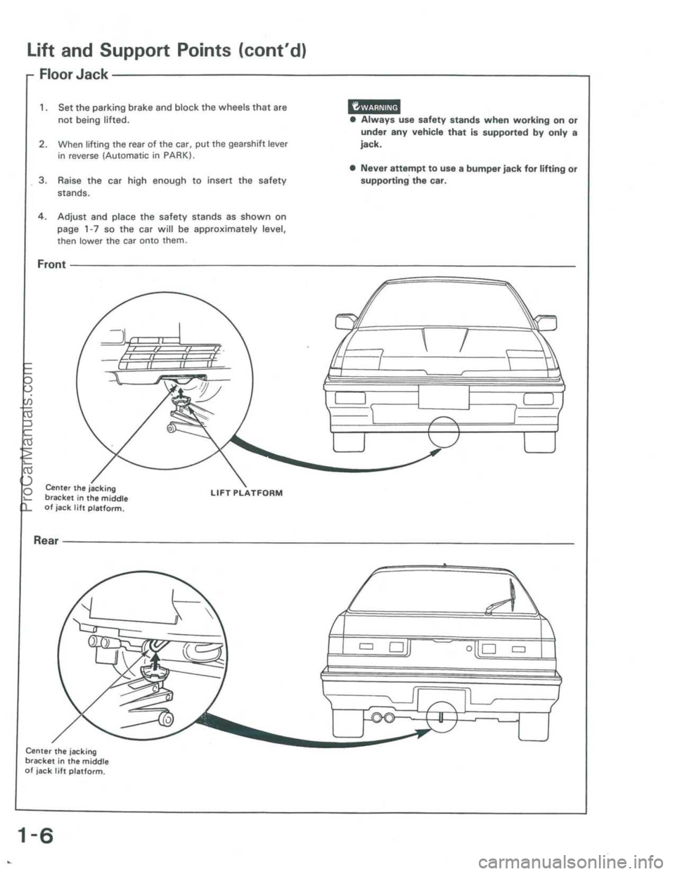 ACURA INTEGRA 1986 Service Repair Manual ProCarManuals.com ACURA INTEGRA 1986 Service Repair Manual ProCarManuals.com