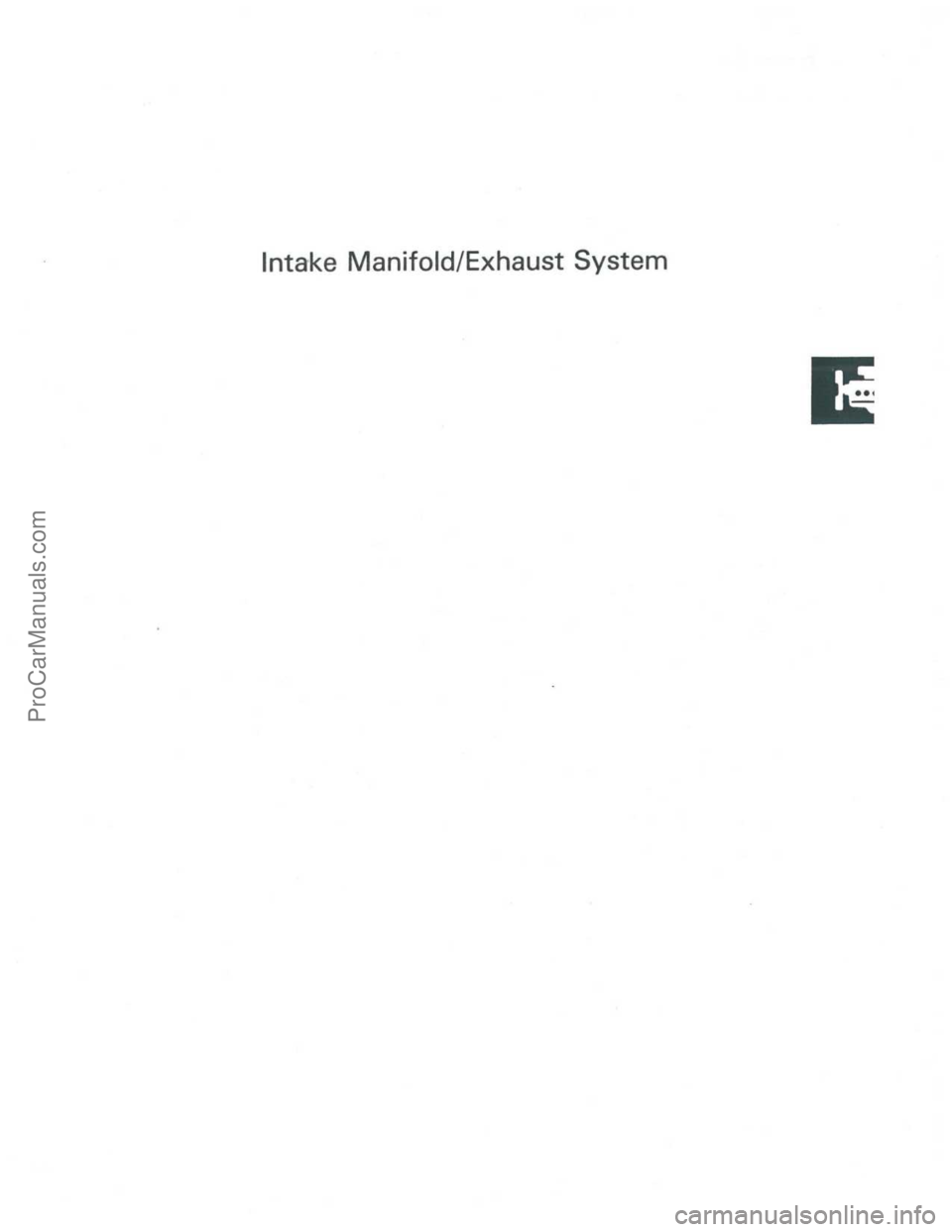 ACURA INTEGRA 1986  Service Owners Manual ProCarManuals.com 