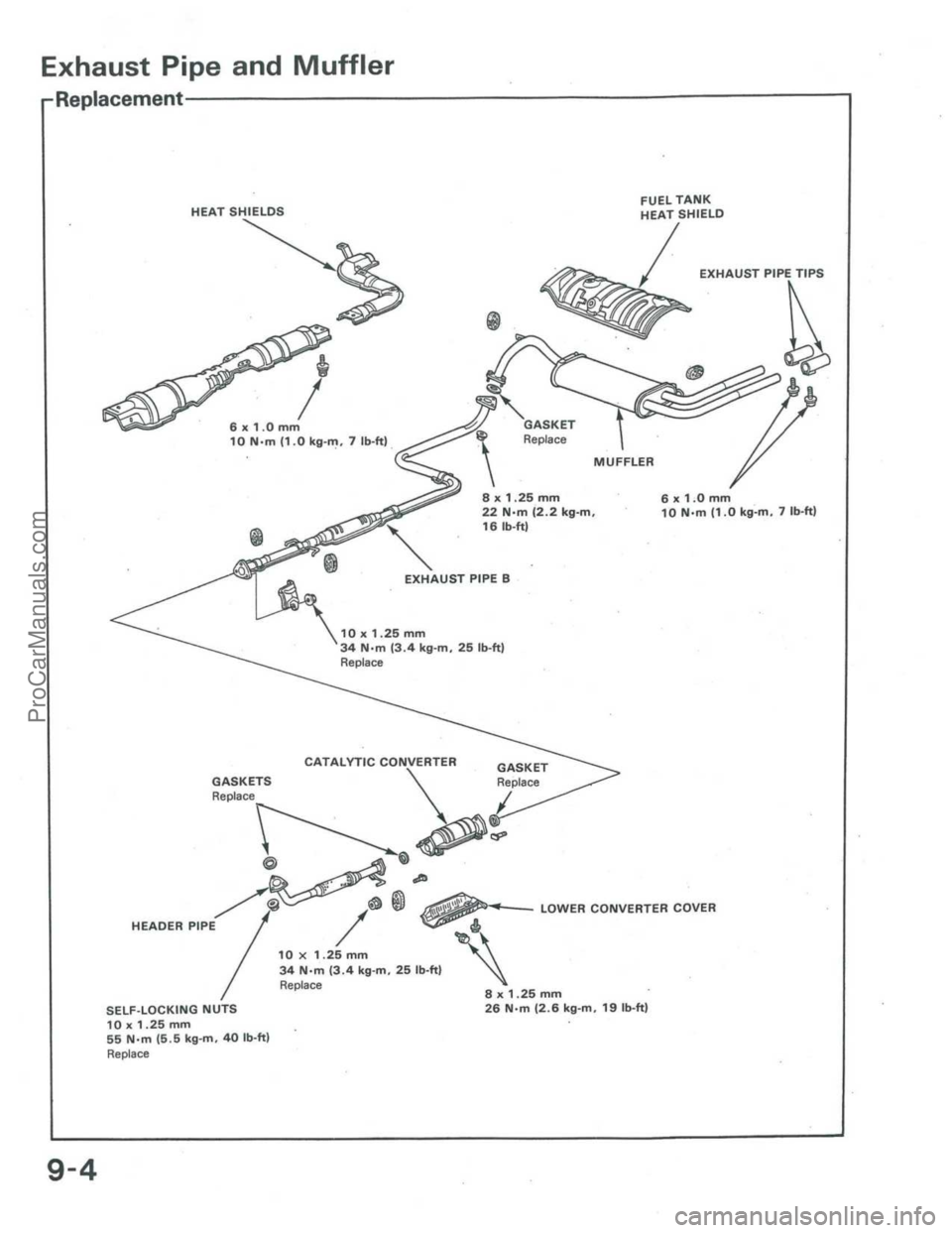 ACURA INTEGRA 1986  Service Owners Manual ProCarManuals.com 