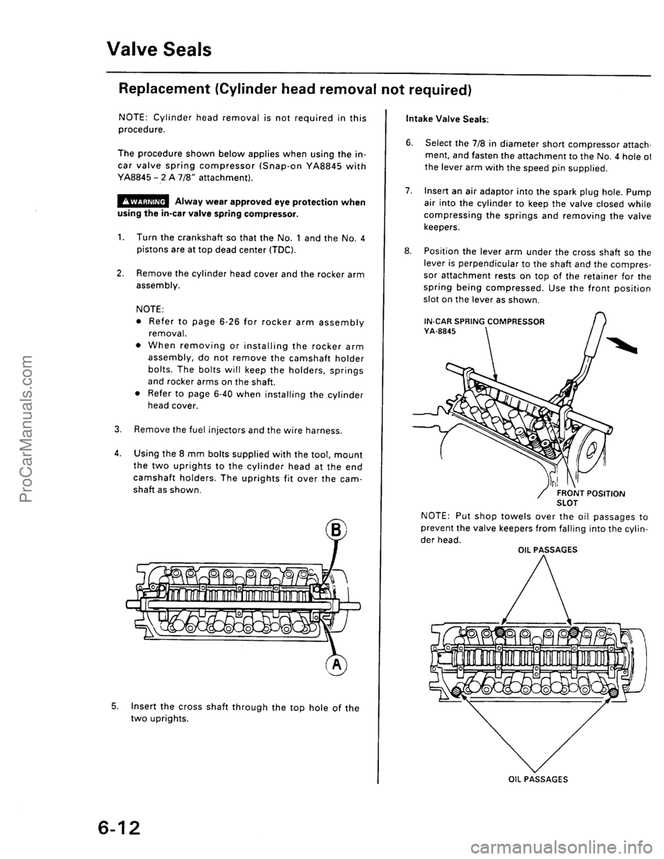 ACURA INTEGRA 1990 Service Repair Manual ProCarManuals.com ACURA INTEGRA 1990 Service Repair Manual ProCarManuals.com