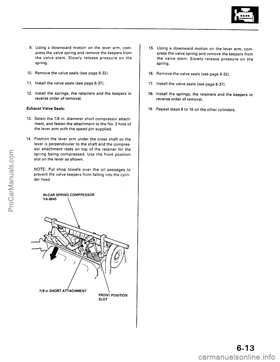 ACURA INTEGRA 1990 Service Repair Manual ProCarManuals.com ACURA INTEGRA 1990 Service Repair Manual ProCarManuals.com
