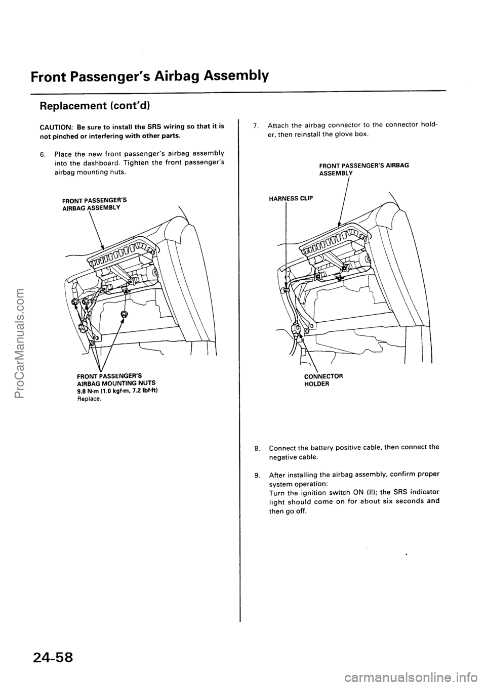 ACURA INTEGRA 1990 Service Repair Manual ProCarManuals.com ACURA INTEGRA 1990 Service Repair Manual ProCarManuals.com