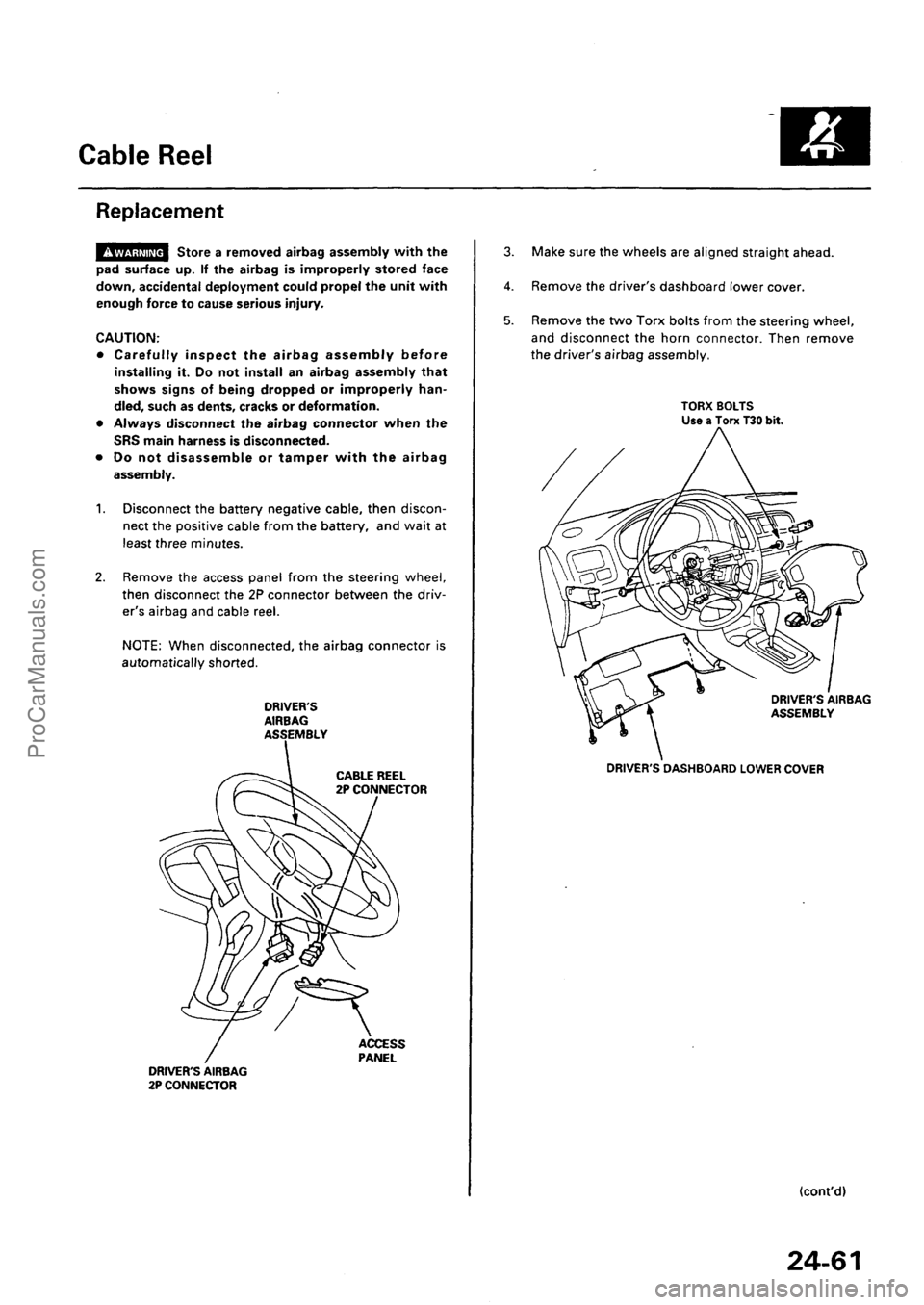 ACURA INTEGRA 1990 Service Repair Manual ProCarManuals.com ACURA INTEGRA 1990 Service Repair Manual ProCarManuals.com