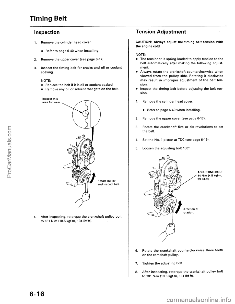 ACURA INTEGRA 1990 Service Repair Manual ProCarManuals.com ACURA INTEGRA 1990 Service Repair Manual ProCarManuals.com