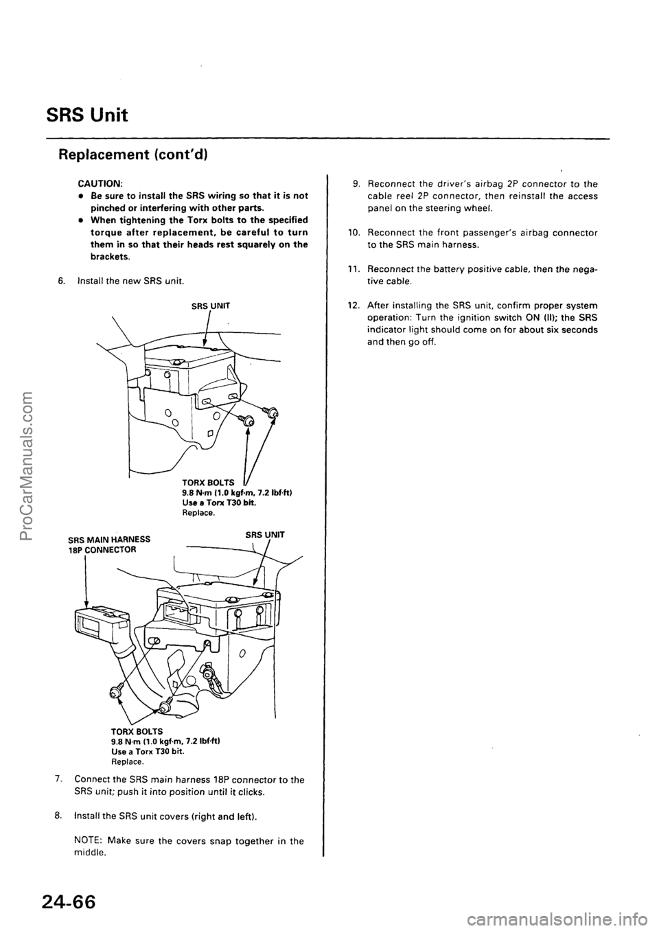 ACURA INTEGRA 1990 Service Repair Manual ProCarManuals.com ACURA INTEGRA 1990 Service Repair Manual ProCarManuals.com
