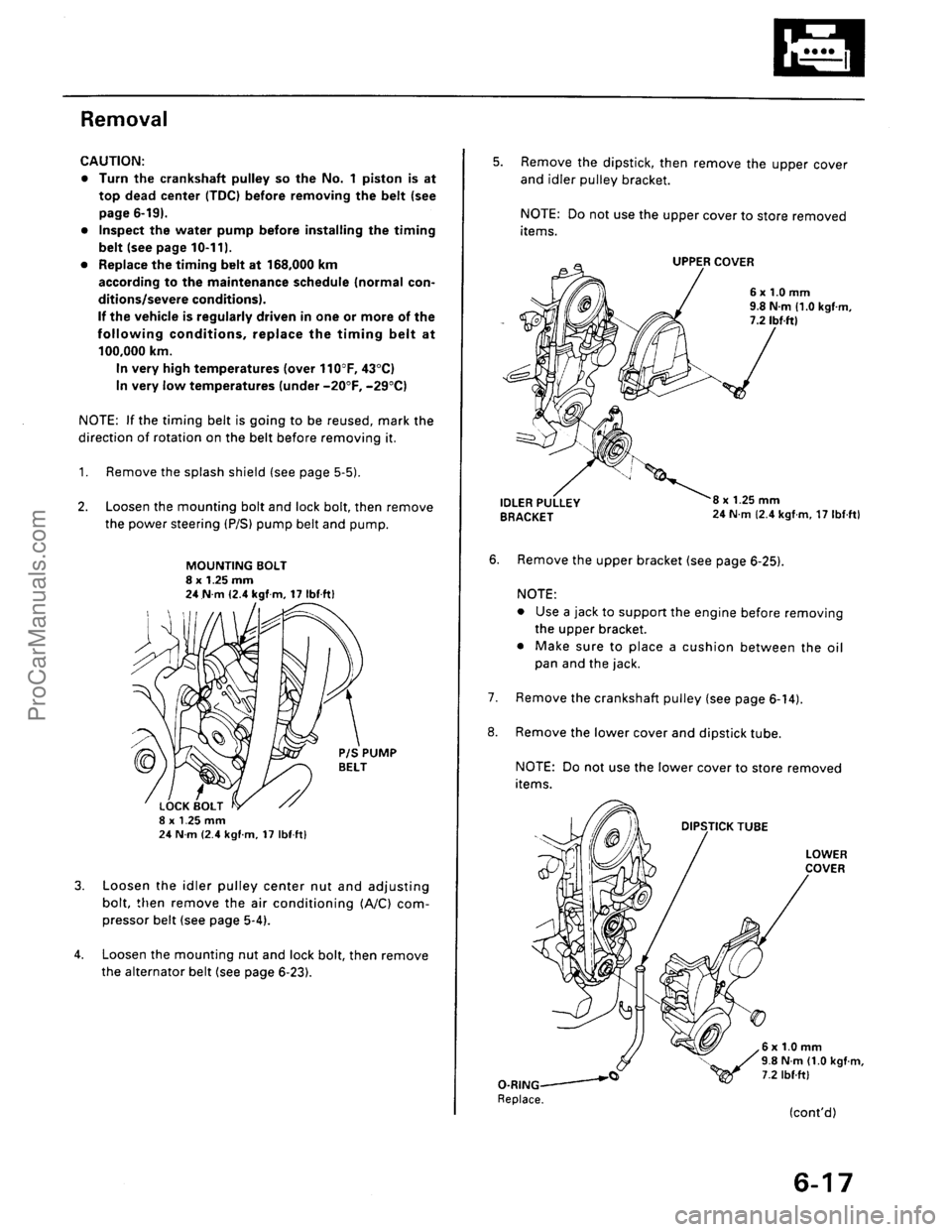 ACURA INTEGRA 1990 Service Repair Manual ProCarManuals.com ACURA INTEGRA 1990 Service Repair Manual ProCarManuals.com