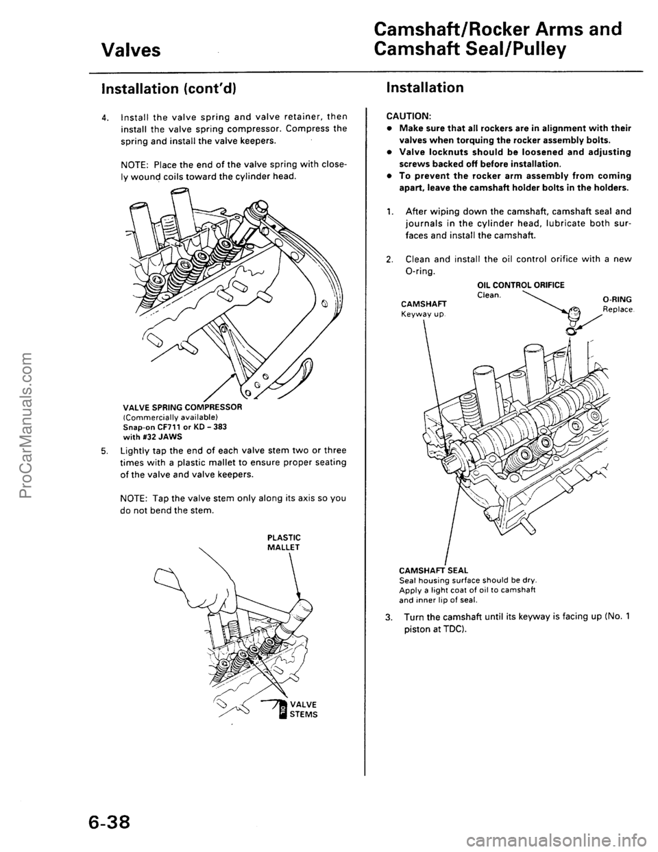 ACURA INTEGRA 1990 Service Repair Manual ProCarManuals.com ACURA INTEGRA 1990 Service Repair Manual ProCarManuals.com
