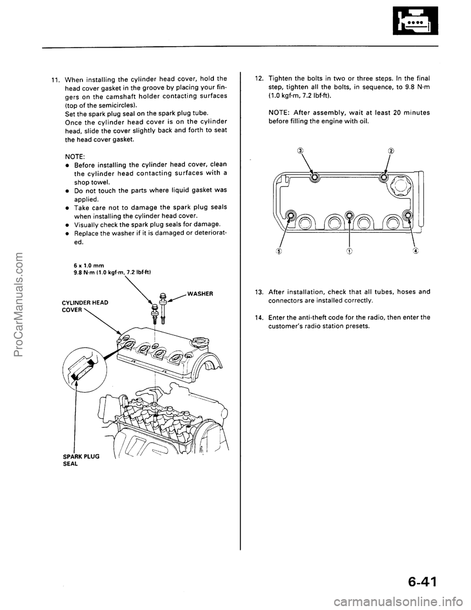 ACURA INTEGRA 1990 Service Repair Manual ProCarManuals.com ACURA INTEGRA 1990 Service Repair Manual ProCarManuals.com