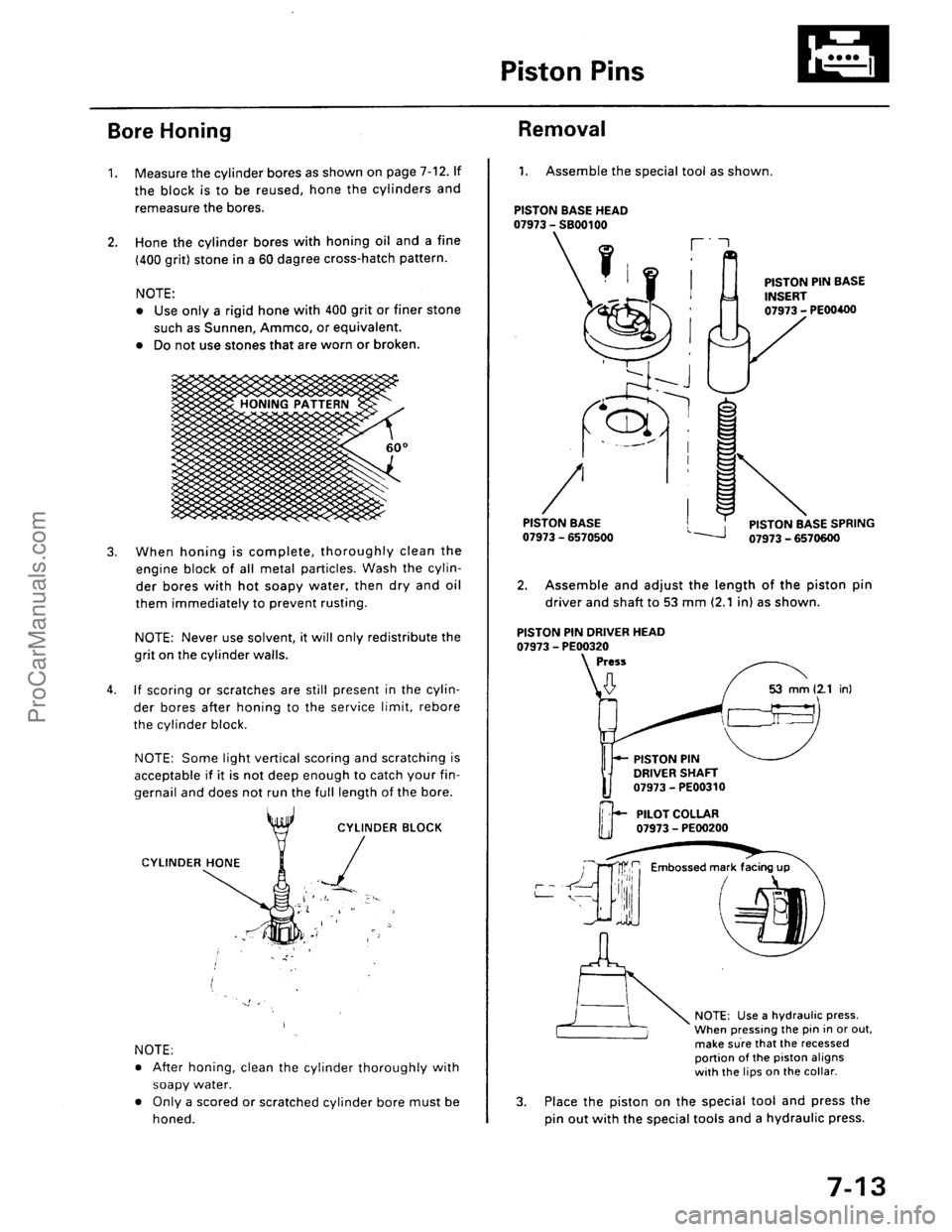 ACURA INTEGRA 1990 Service Repair Manual ProCarManuals.com ACURA INTEGRA 1990 Service Repair Manual ProCarManuals.com