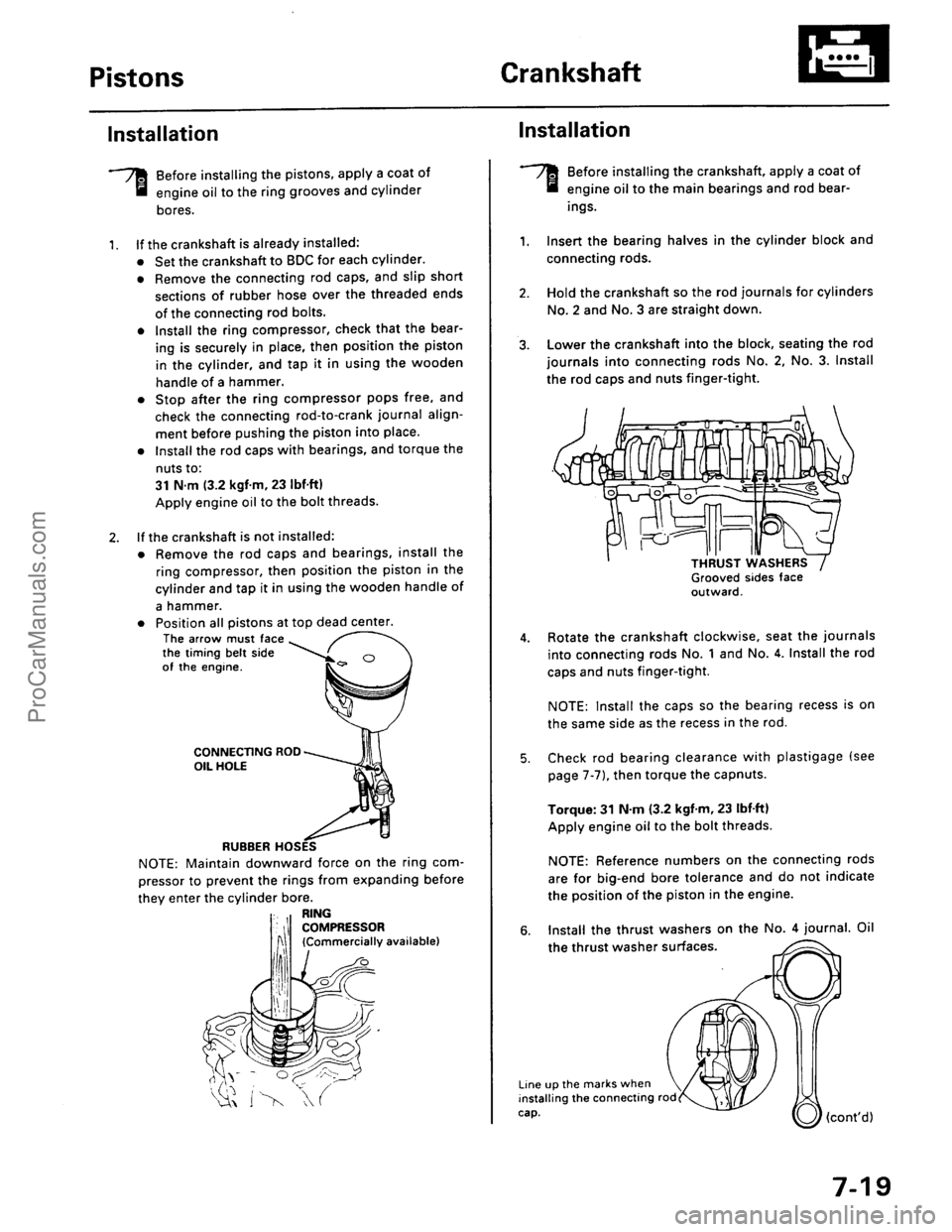 ACURA INTEGRA 1990 Service Repair Manual ProCarManuals.com ACURA INTEGRA 1990 Service Repair Manual ProCarManuals.com