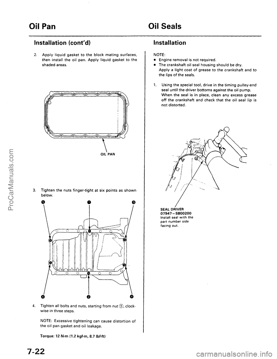 ACURA INTEGRA 1990 Service Repair Manual ProCarManuals.com ACURA INTEGRA 1990 Service Repair Manual ProCarManuals.com