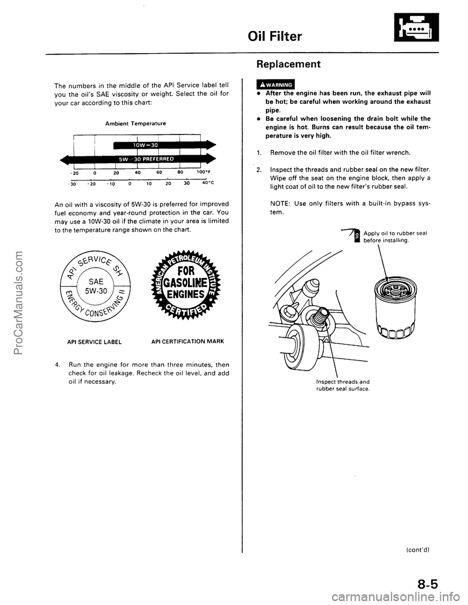 ACURA INTEGRA 1990 Service Repair Manual ProCarManuals.com ACURA INTEGRA 1990 Service Repair Manual ProCarManuals.com