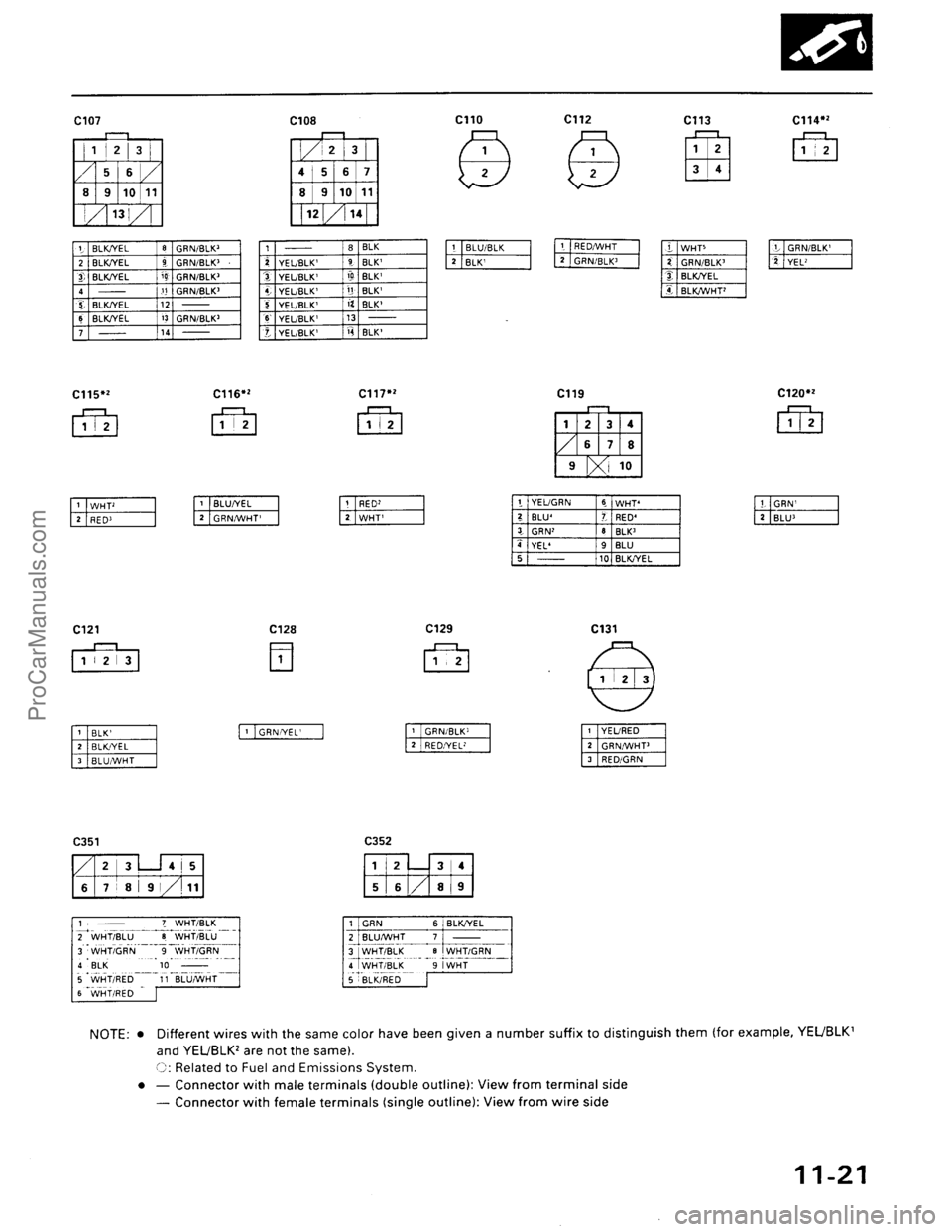 ACURA INTEGRA 1990  Service Repair Manual ProCarManuals.com 