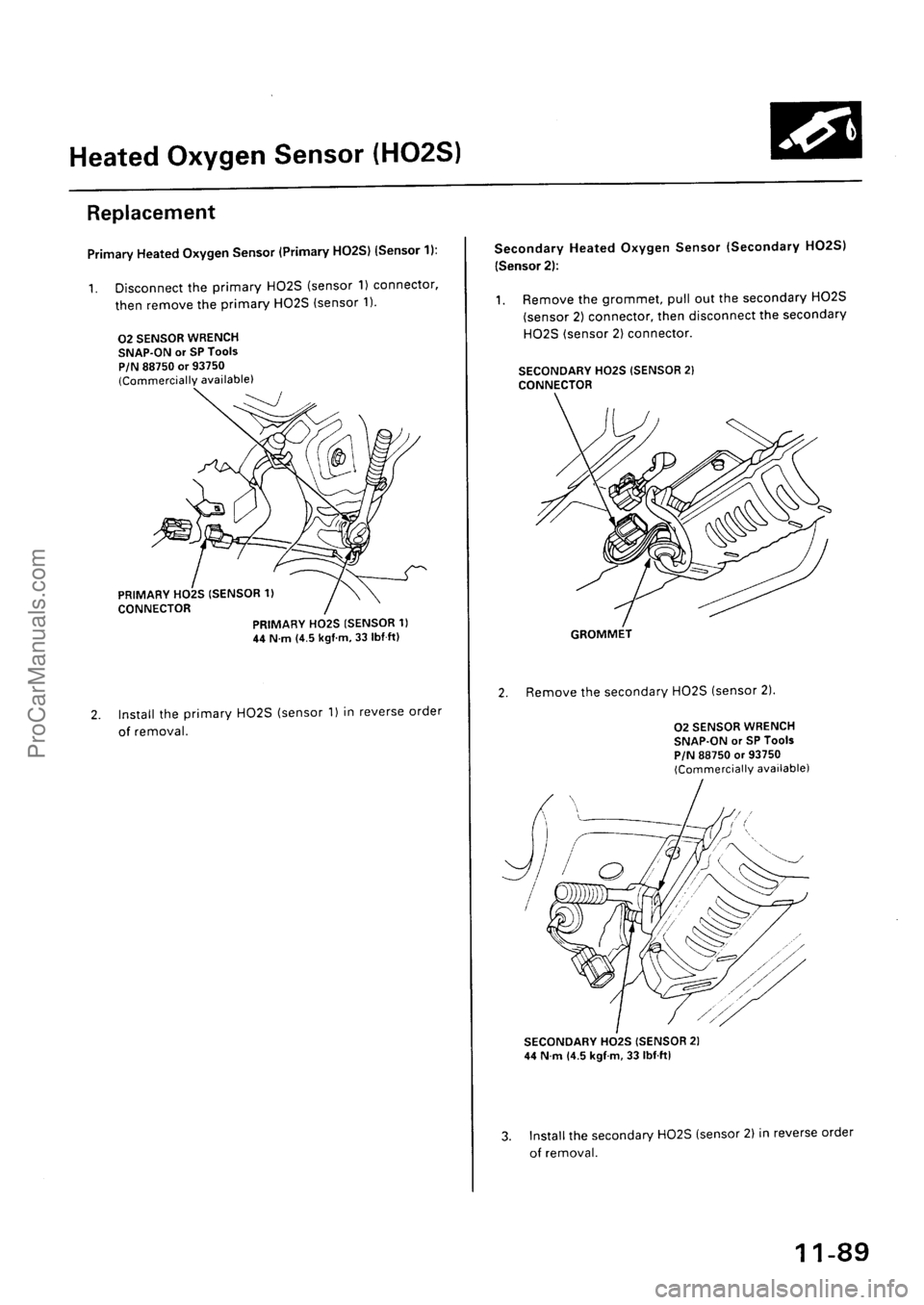 ACURA INTEGRA 1990 Service Repair Manual ProCarManuals.com ACURA INTEGRA 1990 Service Repair Manual ProCarManuals.com