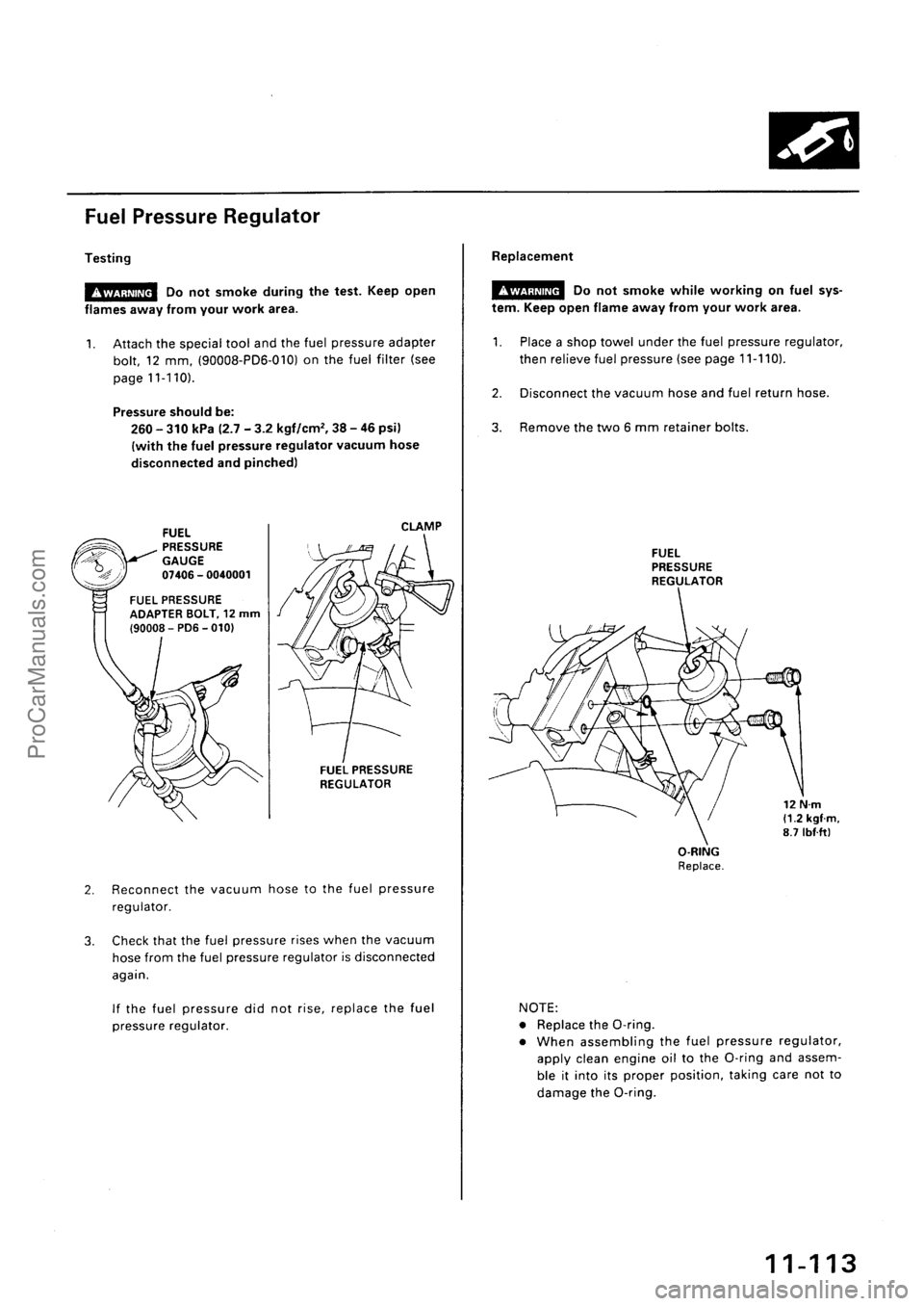 ACURA INTEGRA 1990  Service Repair Manual ProCarManuals.com 