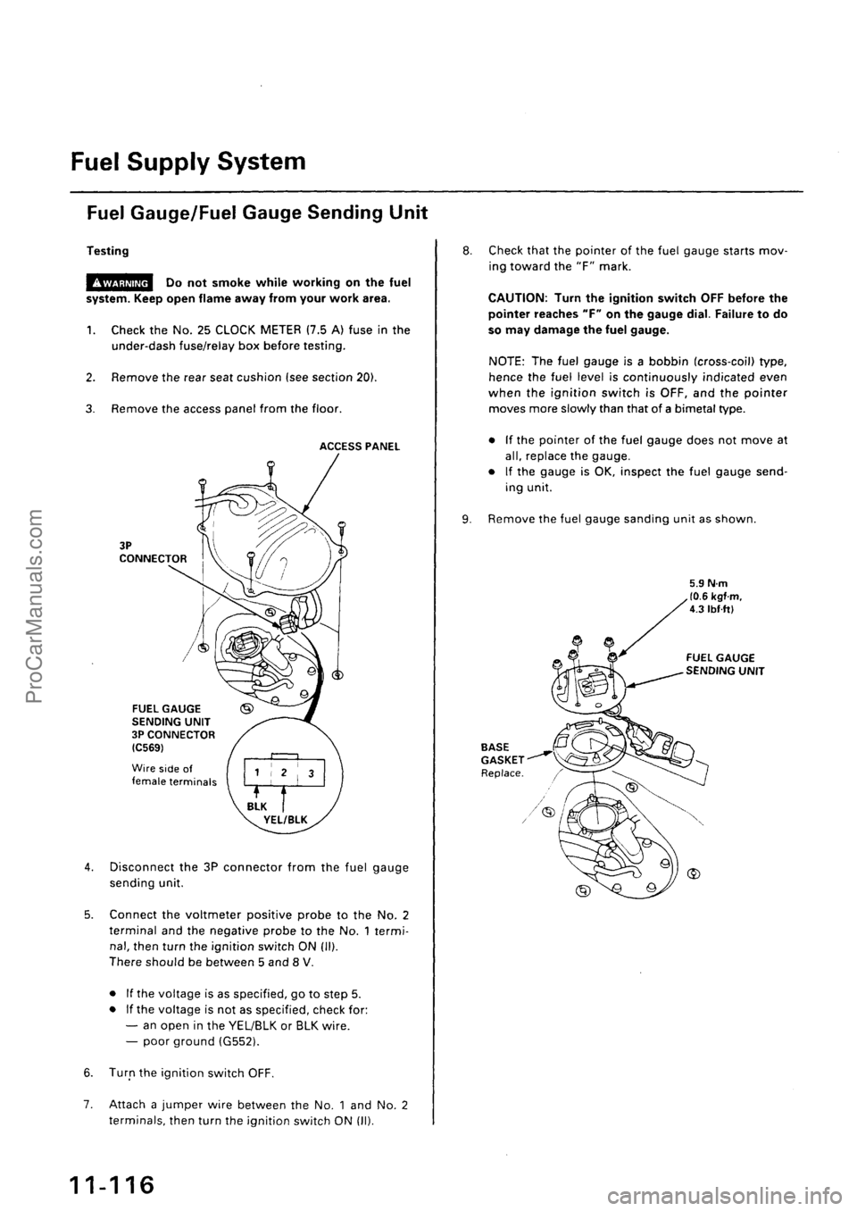 ACURA INTEGRA 1990  Service Repair Manual ProCarManuals.com 