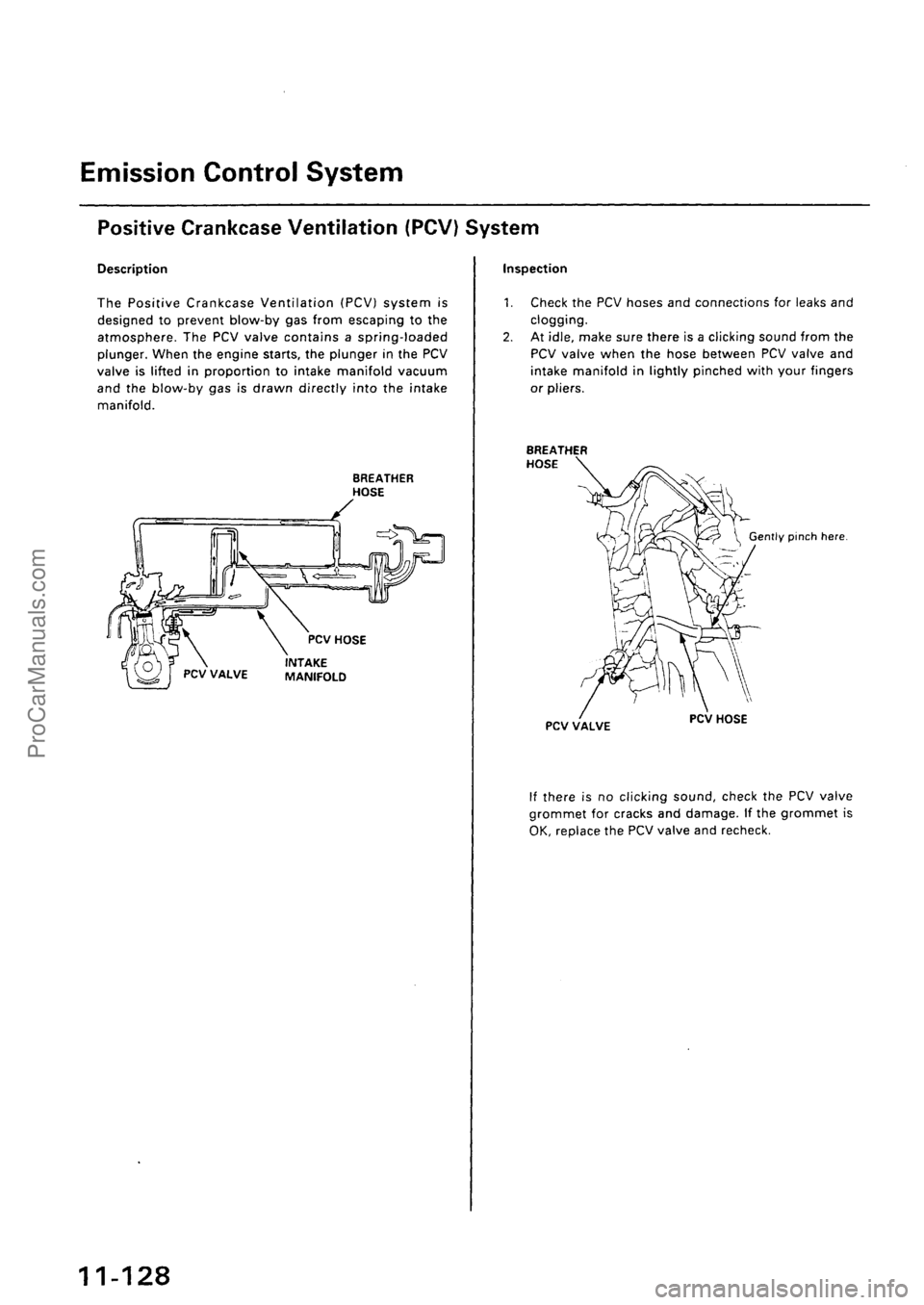 ACURA INTEGRA 1990  Service Repair Manual ProCarManuals.com 