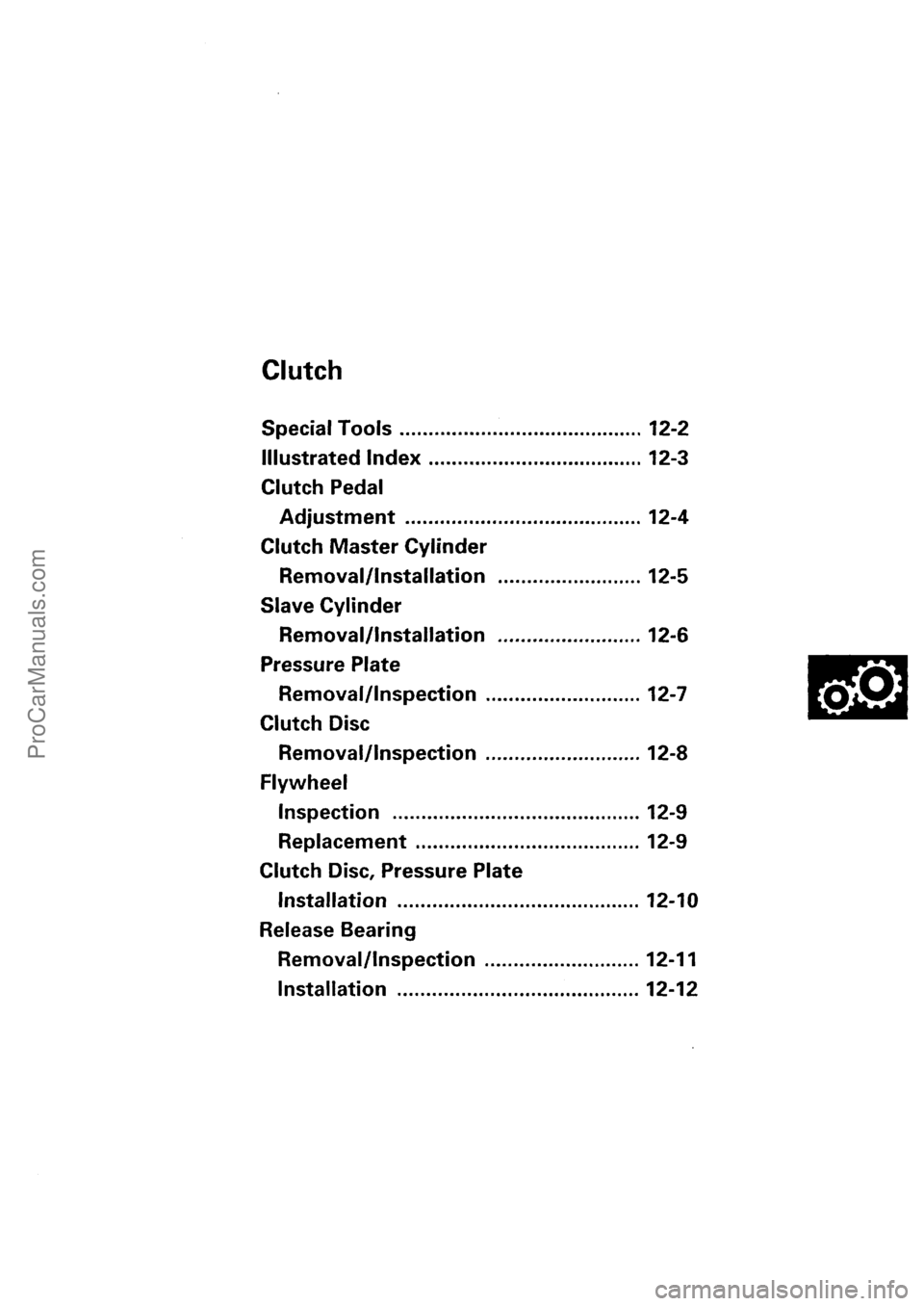 ACURA INTEGRA 1990  Service Repair Manual ProCarManuals.com 