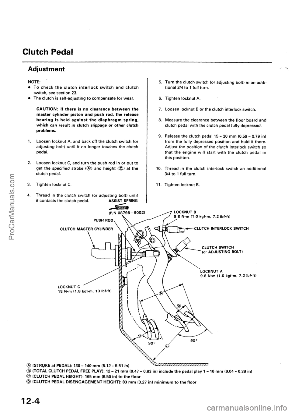 ACURA INTEGRA 1990 Service Repair Manual ProCarManuals.com ACURA INTEGRA 1990 Service Repair Manual ProCarManuals.com