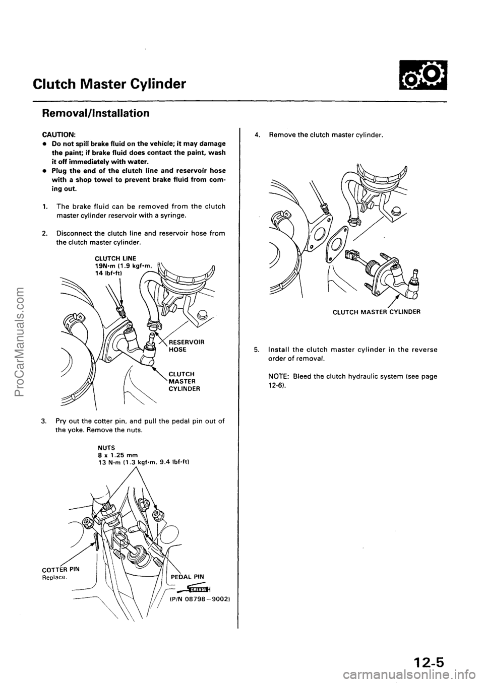 ACURA INTEGRA 1990 Service Repair Manual ProCarManuals.com ACURA INTEGRA 1990 Service Repair Manual ProCarManuals.com