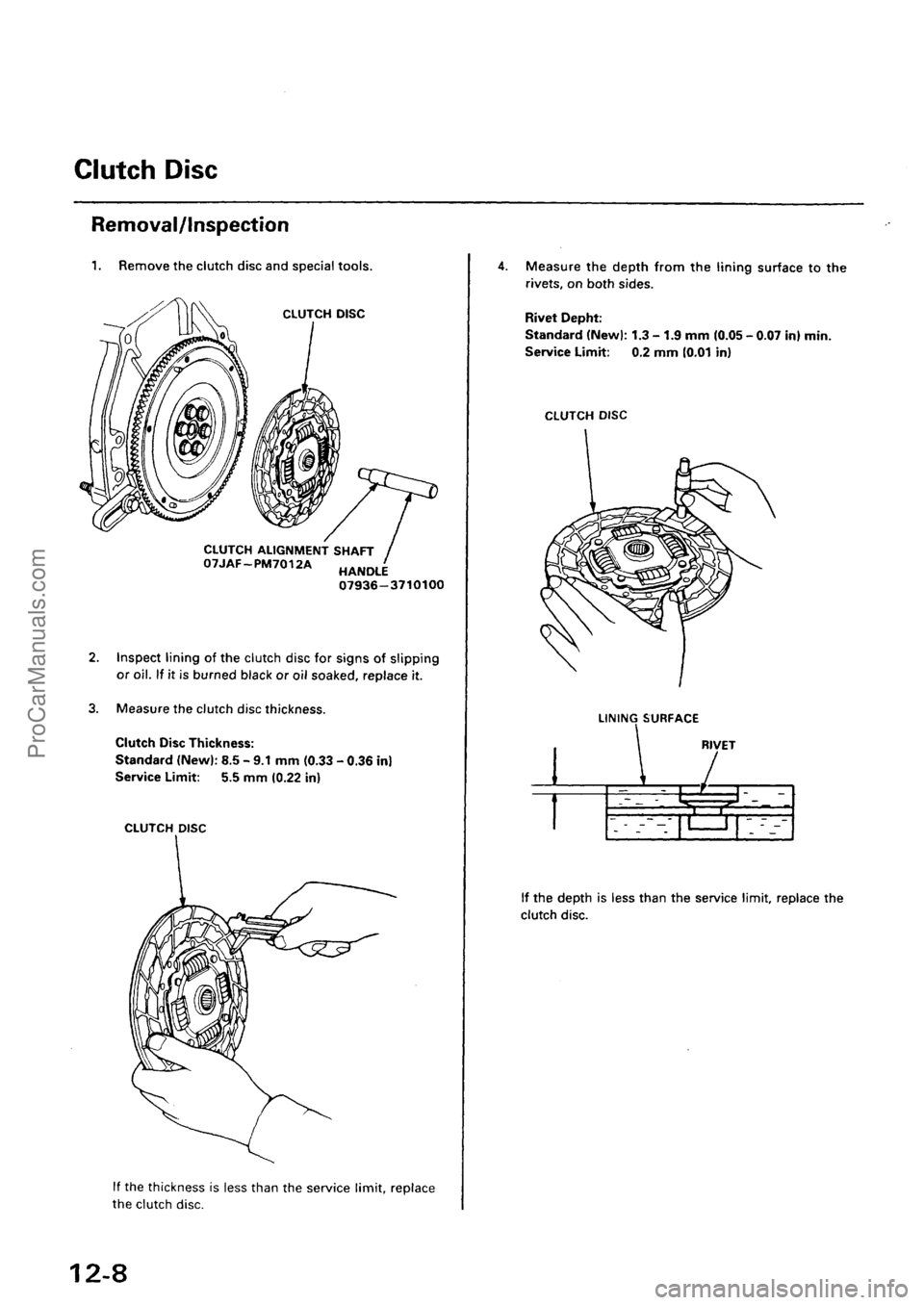 ACURA INTEGRA 1990 Service Repair Manual ProCarManuals.com ACURA INTEGRA 1990 Service Repair Manual ProCarManuals.com