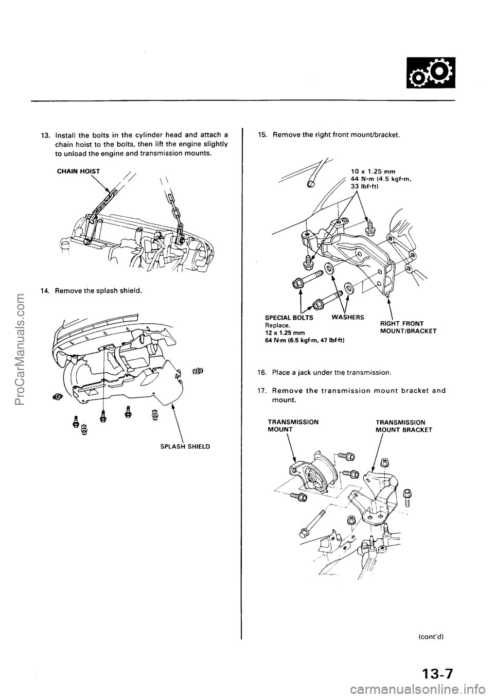 ACURA INTEGRA 1990 Service Repair Manual ProCarManuals.com ACURA INTEGRA 1990 Service Repair Manual ProCarManuals.com