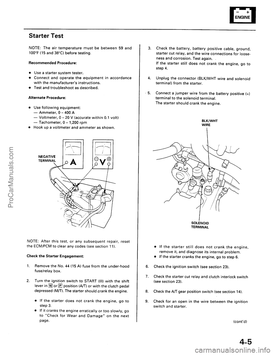 ACURA INTEGRA 1990 Service Owners Guide ProCarManuals.com ACURA INTEGRA 1990 Service Owners Guide ProCarManuals.com
