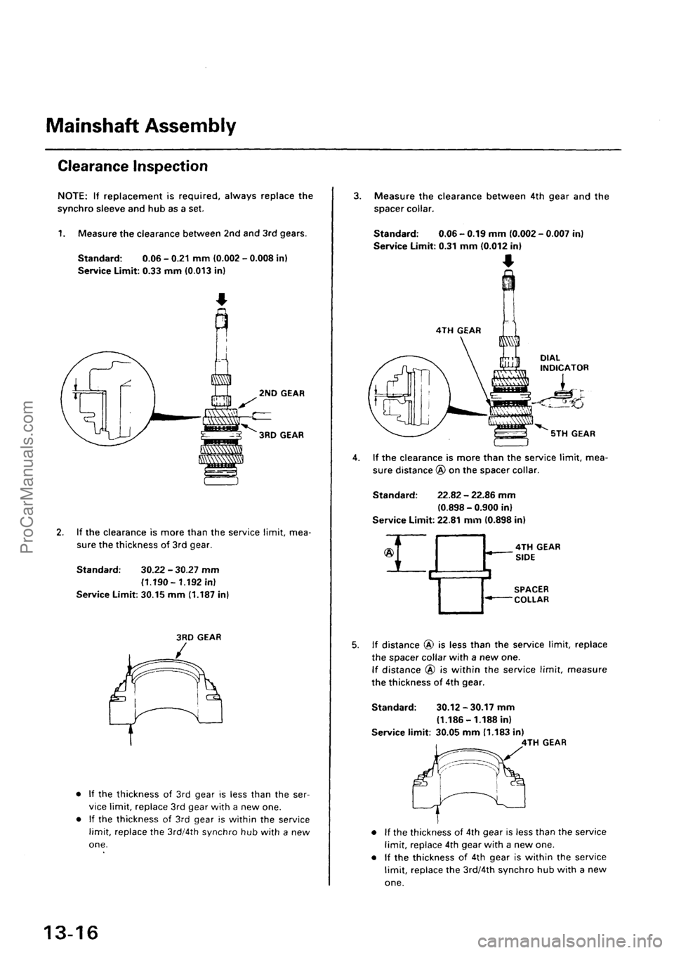 ACURA INTEGRA 1990  Service Repair Manual ProCarManuals.com 