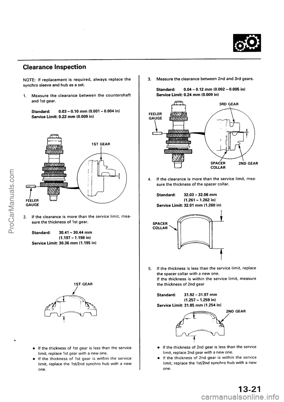 ACURA INTEGRA 1990  Service Repair Manual ProCarManuals.com 