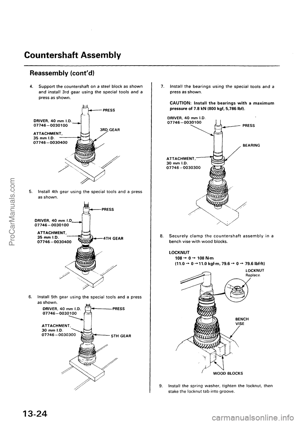 ACURA INTEGRA 1990 Service Repair Manual ProCarManuals.com ACURA INTEGRA 1990 Service Repair Manual ProCarManuals.com